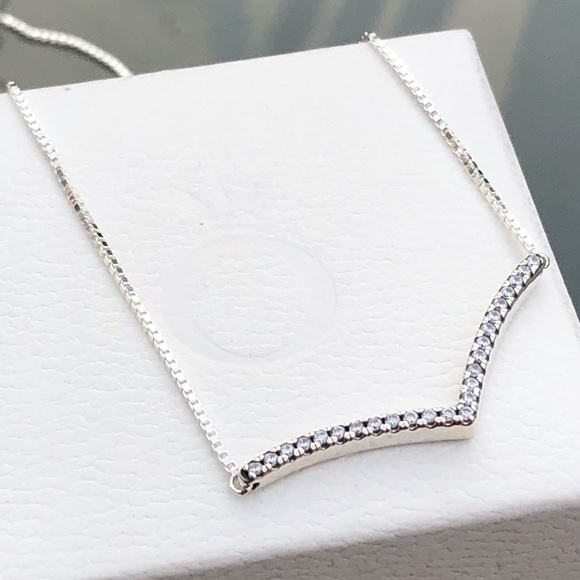 Sparkling Wishbone Necklace Shop, 50 